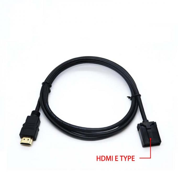HD-MI Male To HD-MI E TYPE Female Waterproof Extension Cable With Flush Mount Panel For Car Truck Boat Motorcycle Computer 1
