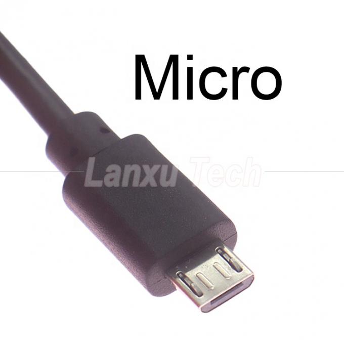50cm 1M 2M 1A 2A Charging V8 Micro to USB Data Charger Extension Cable 3