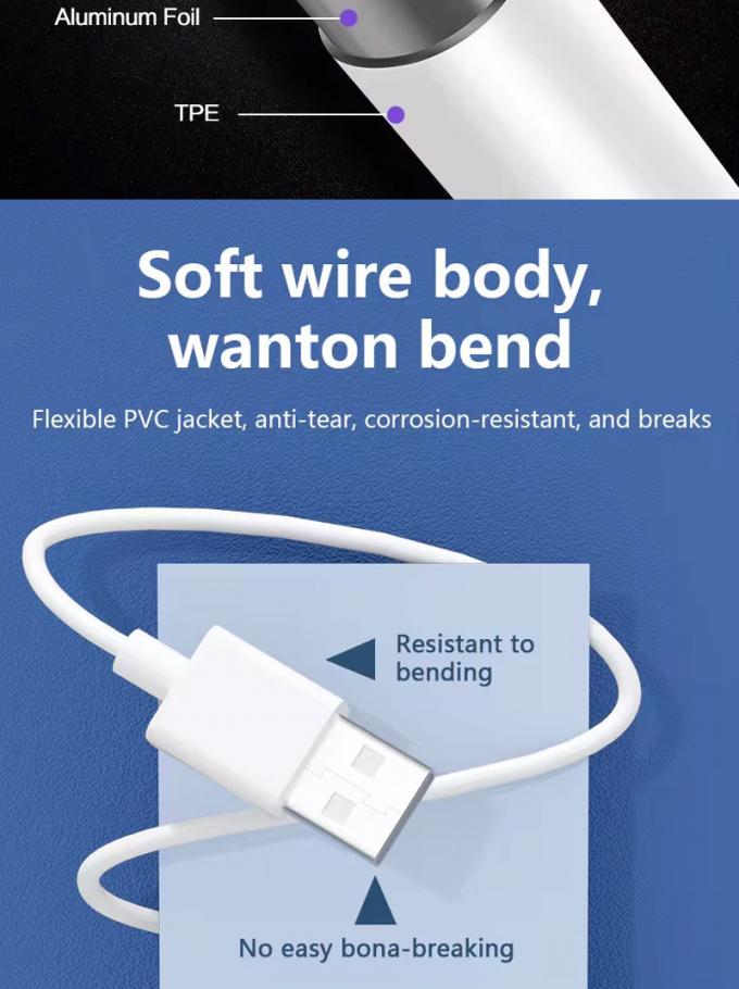 High Quality 1M 2M 5A Fast Charging USB to Type C Data Charger Cable for Huawei Android Phone 5