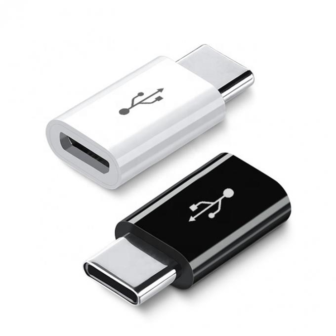 High Compatible Micro B Female to Type C OTG  Charging Adapter Converter 5