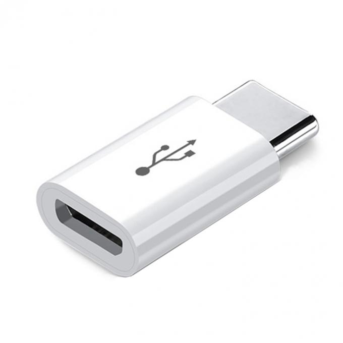 High Compatible Micro B Female to Type C OTG  Charging Adapter Converter 4