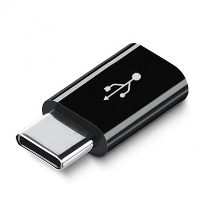 High Compatible Micro B Female to Type C OTG  Charging Adapter Converter 3