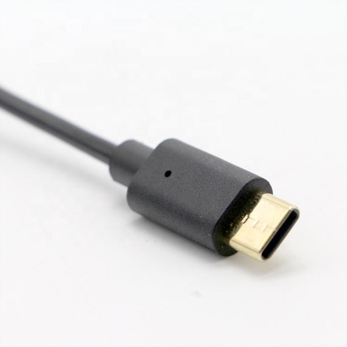 Custom 1M 2M 3M Fast Charging Spring  Coiled Spiral USB Type C Cable 1