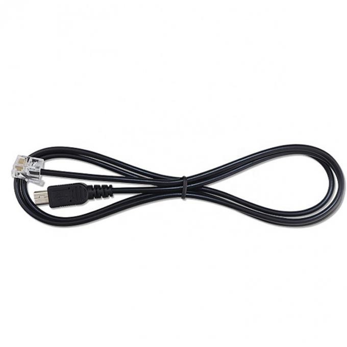 Custom Assembly Mini B 5p USB to RJ9 RJ11 Cable 1