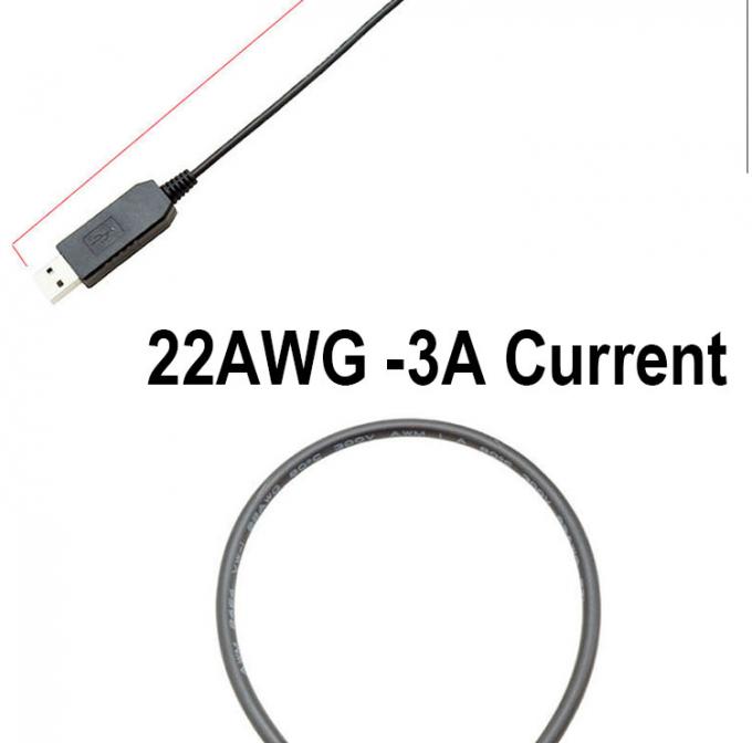 USB 5V  to 12V Voltage Step Up 3 Pin and 4 Pin PC Fan Power Adapter Cable 3