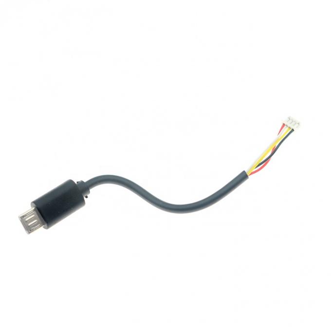 Custom 10cm 20cm 30cm 50cm Micro B 5P to 4P JST MX 1.25mm Connector Wire Cable 5