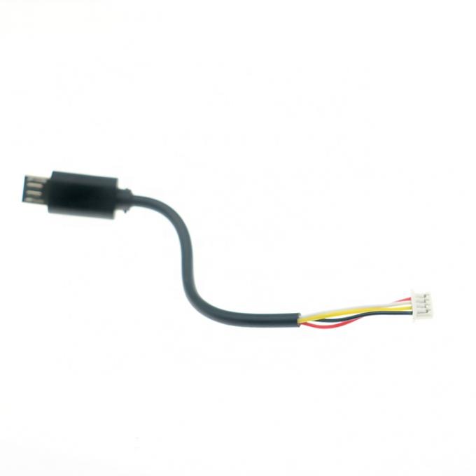 Custom 10cm 20cm 30cm 50cm Micro B 5P to 4P JST MX 1.25mm Connector Wire Cable 4