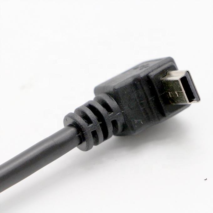 OEM Right Left UP DOWN 90 Degree Angle MINI USB Cable for PS3 Controller MP3 Camera 4