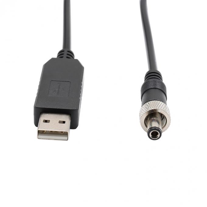 USB 5v to 12V DC screw mount connector cable 3