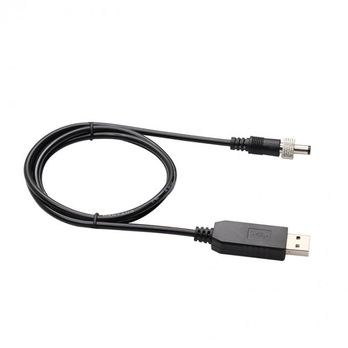 USB 5v to 12V DC screw mount connector cable 6
