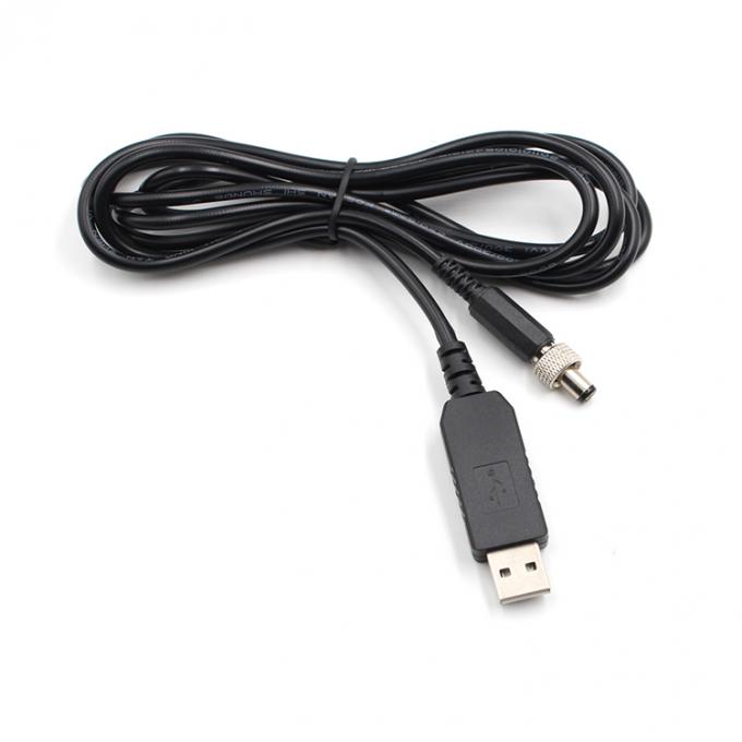 USB 5v to 12V DC screw mount connector cable 5