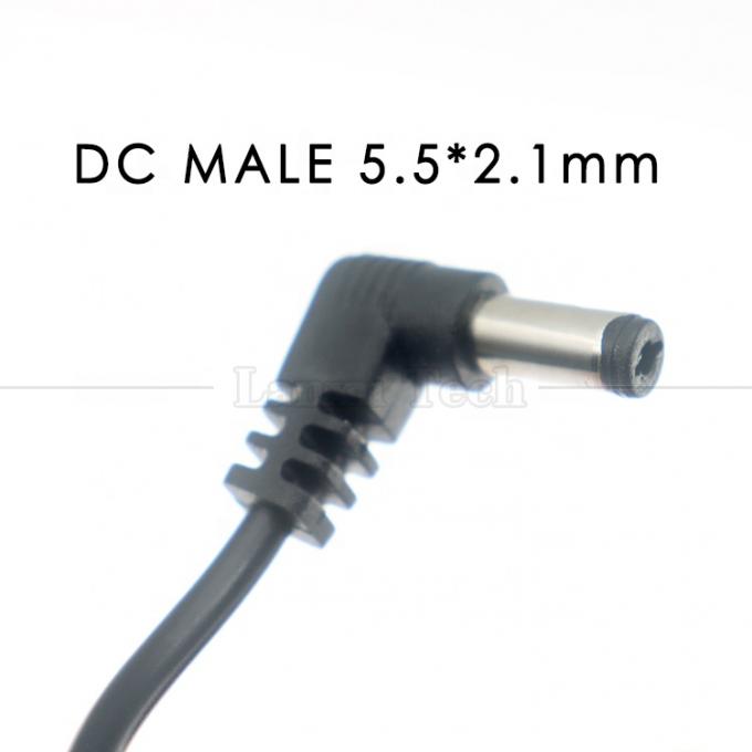 12V Booster USB 5V to 12V 90 Degree Angle 5.5x2.1 mm Jack Cable for Wifi Router 5