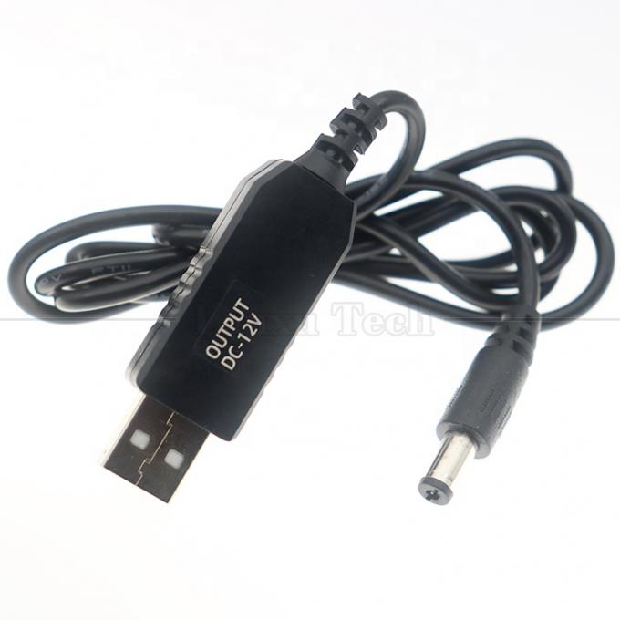 Hot Sale 5V USB to 9V 12V DC Output Converter Booster Wifi Modem Router Power Cable 4