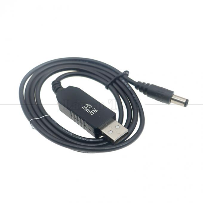 Hot Sale 5V USB to 9V 12V DC Output Converter Booster Wifi Modem Router Power Cable 7