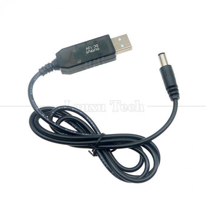 QC3.0 QC2.0 QC  Charging Large Output 12V 1.5A 9V 2A 5V to 12V USB Charger Cable for Router Led Strip 5