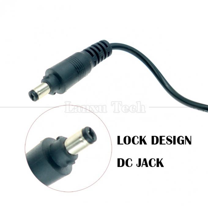High Quality 5V USB to 12V Output DC 5.5x2.1mm Lock Connector Booster Set Up Power USB Cable for Led Strip String Lights Bulb 4