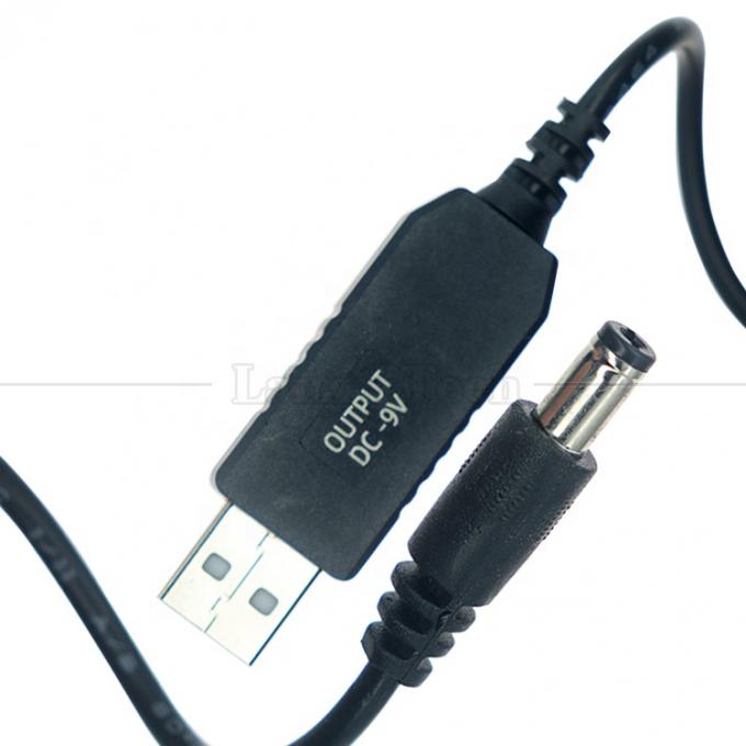 High Quality Booster 5V USB to 9V DC 5.5x2.1mm Step Up Converter Power Charger Cable for Wifi Router Modem 4