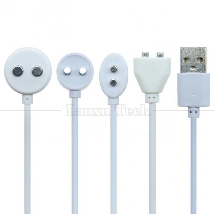 2 PIN USB Magnetic Electric Toothbrush Beauty Instrumennt Adult Sex Toys Vibrator Charger Cable 1