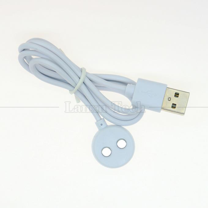 2 PIN USB Magnetic Electric Toothbrush Beauty Instrumennt Adult Sex Toys Vibrator Charger Cable 4