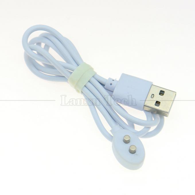 2 PIN USB Magnetic Electric Toothbrush Beauty Instrumennt Adult Sex Toys Vibrator Charger Cable 6