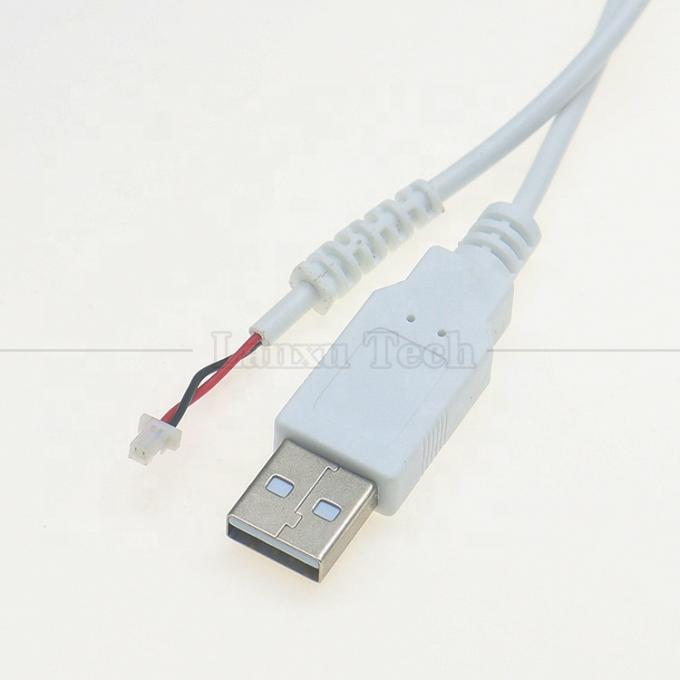 Custom Assembly USB A Male to JST 2pin 1.0mm 2.0mm 1.25mm Pitch SHR MX XH SH VH PH Connector Cable 0