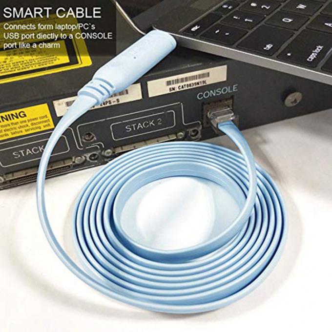 Plug and Play 6FT USB Type C to RJ45 Serial Adapter Console Cable for Cisco Router Switch 5