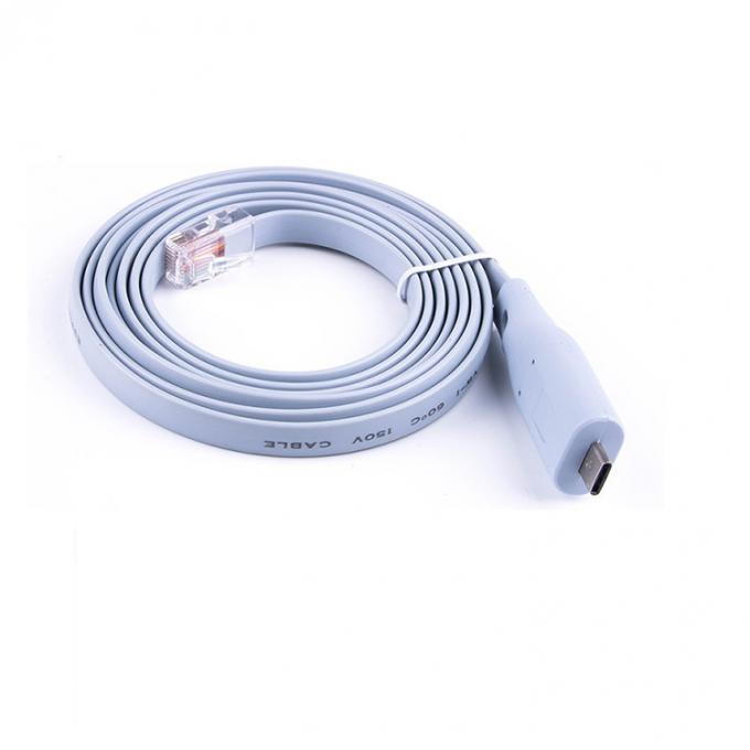 Plug and Play 6FT USB Type C to RJ45 Serial Adapter Console Cable for Cisco Router Switch 4