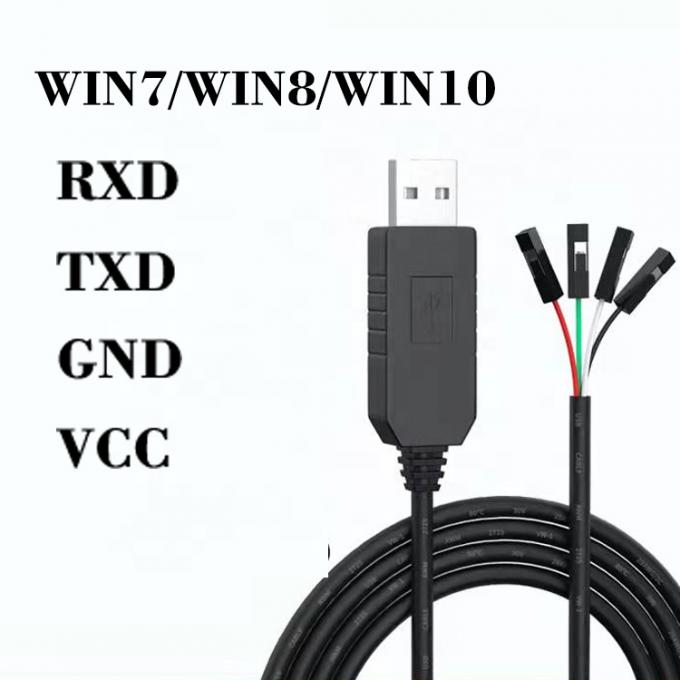 FTDI Chipset FT 232 5V 3.3V USB to 4 PIN Dupont Uart TTL Serial Converter Cable for Raspberry Pi 0