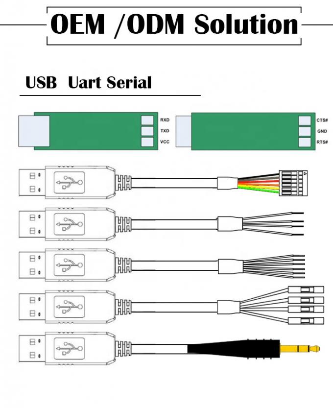 High Compatible WIN7 10 FTDI FT232 5V 3.3V USB to Uart TTL Serial Cable for Raspberry Pi 1