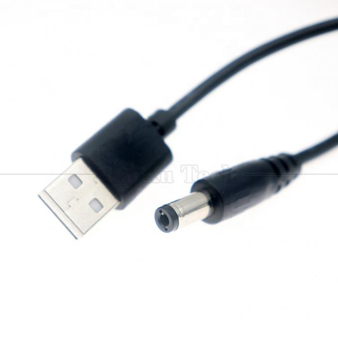 High Quality 5V to 9V 12V 1A USB to DC 5.5x2.1mm Wifi Router Booster Converter Cable 2