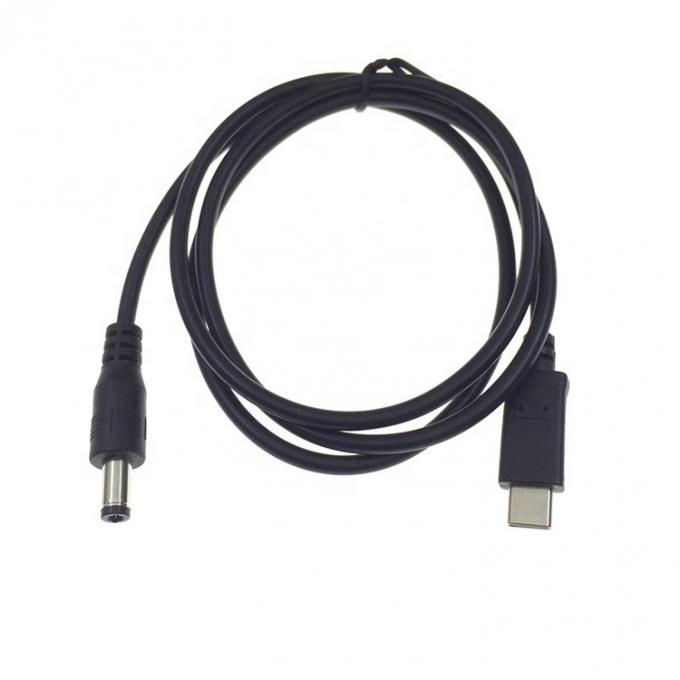 Quick Charge 20V 3A 65W USB Type C to 5.5mm X 2.1mm DC Power PD Charging Cable for Laptop 1