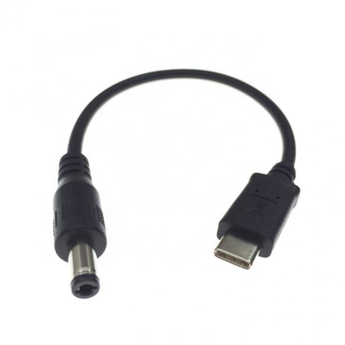 Quick Charge 20V 3A 65W USB Type C to 5.5mm X 2.1mm DC Power PD Charging Cable for Laptop 4