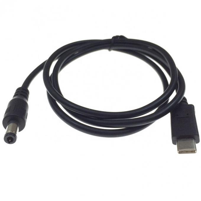 Quick Charge 20V 3A 65W USB Type C to 5.5mm X 2.1mm DC Power PD Charging Cable for Laptop 5