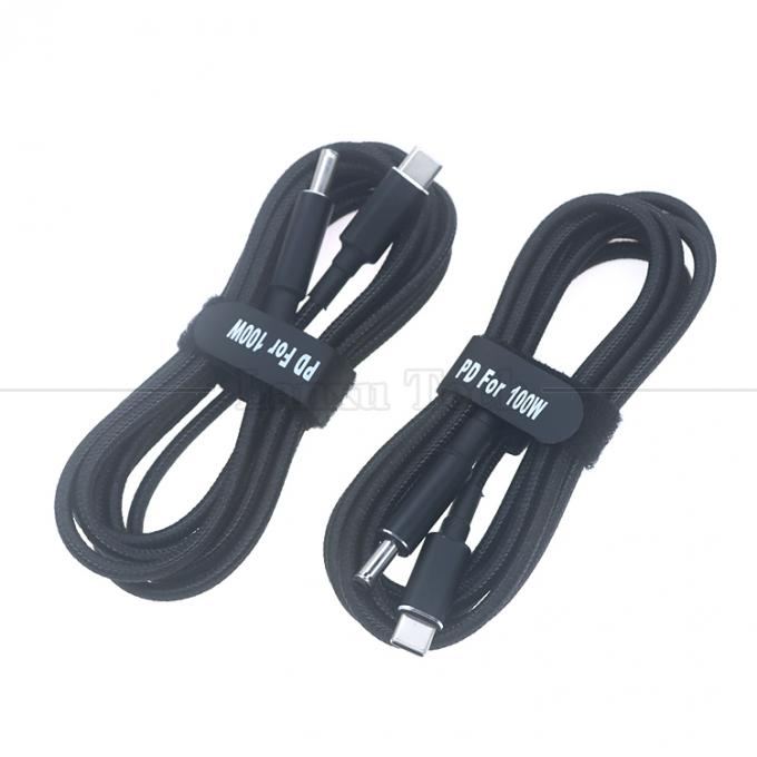 20V 5A 100W Dual E Mark Chip PD Charging USB Type C to DC Laptop Cable Wire Adapter for HP Asus Lenovo Dell 4