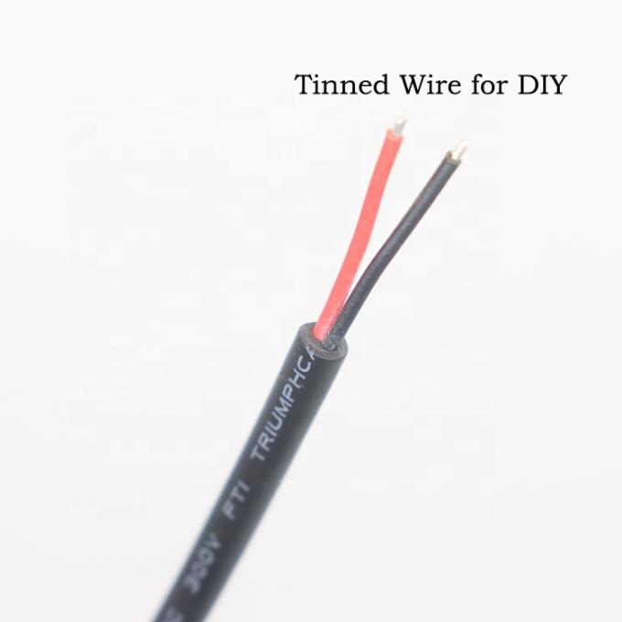 Customized Panel Mount USB Type A Female to Open Bare End Wires Cable 3