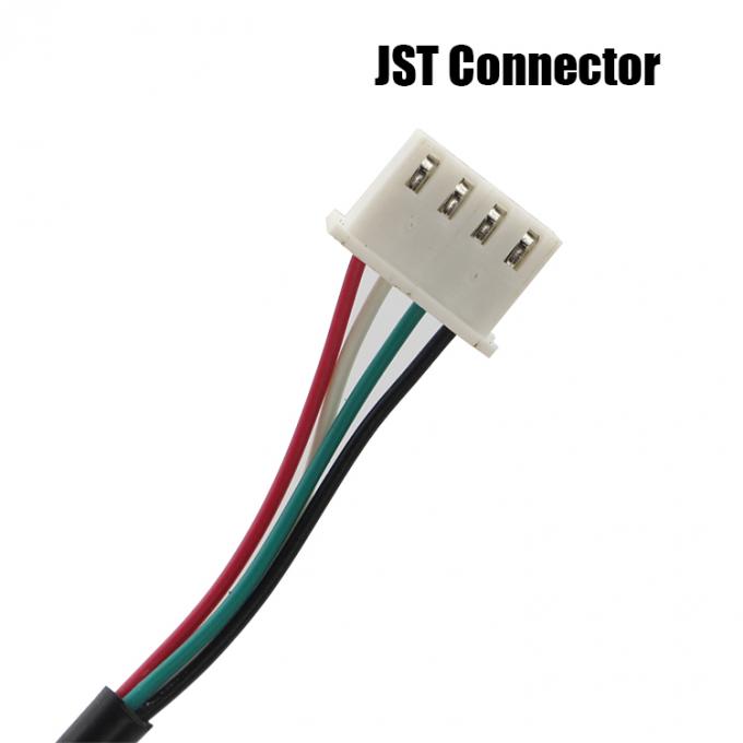 Custom Screw Locking Stud Female Panel Mount USB 2.0 Type A to JST XH PH SH Assembly Cable 4