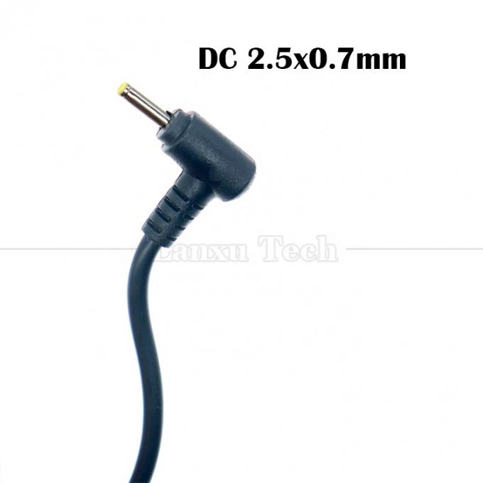 90 Degree Right Angle USB A Male to Barrel Jack DC 2.5x0.7mm 3.5x1.35 5.5x2.5 5.5x2.1mm Charger Cable 1