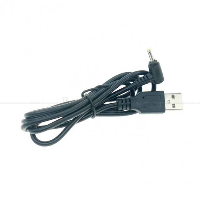 90 Degree Right Angle USB A Male to Barrel Jack DC 2.5x0.7mm 3.5x1.35 5.5x2.5 5.5x2.1mm Charger Cable 4