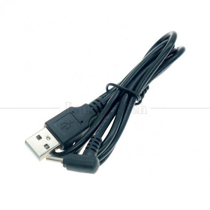 90 Degree Right Angle USB A Male to Barrel Jack DC 2.5x0.7mm 3.5x1.35 5.5x2.5 5.5x2.1mm Charger Cable 3