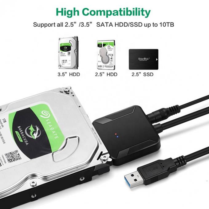 High Compatible 2.5 3.5 Inch SSD HDD Hard Drive Disk USB 3.0 to Sata Cable 3