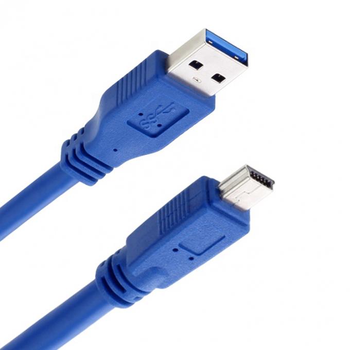 High Speed 5Gbps USB 3.0 Type A Male to Mini B 10 PIN USB 3.0 Extension Cable 2