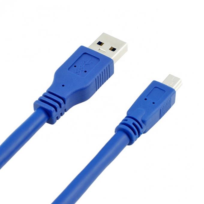High Speed 5Gbps USB 3.0 Type A Male to Mini B 10 PIN USB 3.0 Extension Cable 6