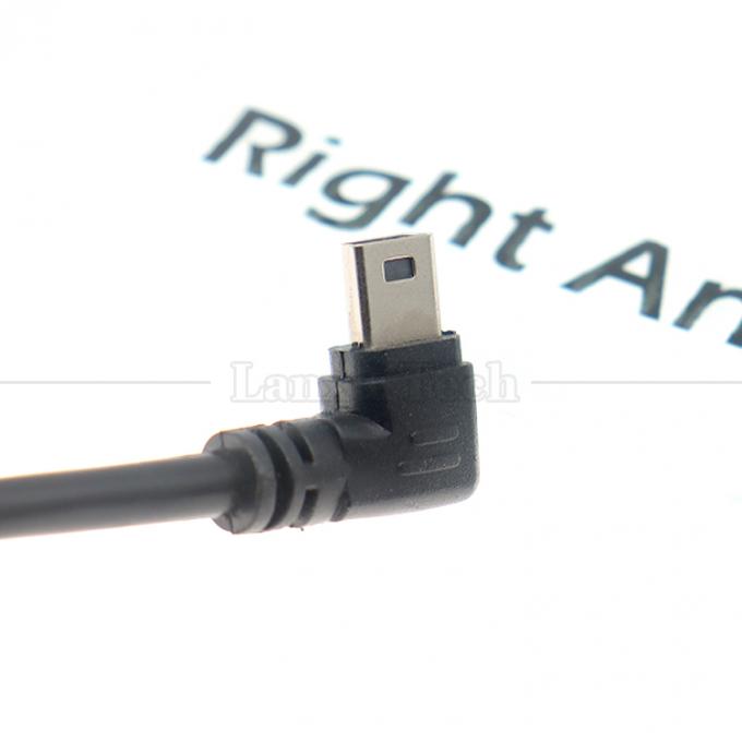 1m 2m 3m 5m 90 Degree L Shape Right Left Angle USB 2.0 A Male to Mini B 5 Pin USB Data Charging Cable for MP3 Camera 7