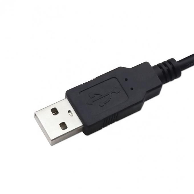 Custom OEM 2m 1 Male to 2 Female Y USB Splitter Cable for Charging 4