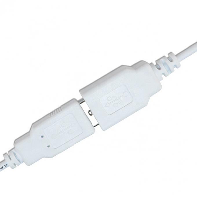 Custom 1m 2m 3m White USB A Male to Open End Tinned Wire Breakout Extension Cable 6