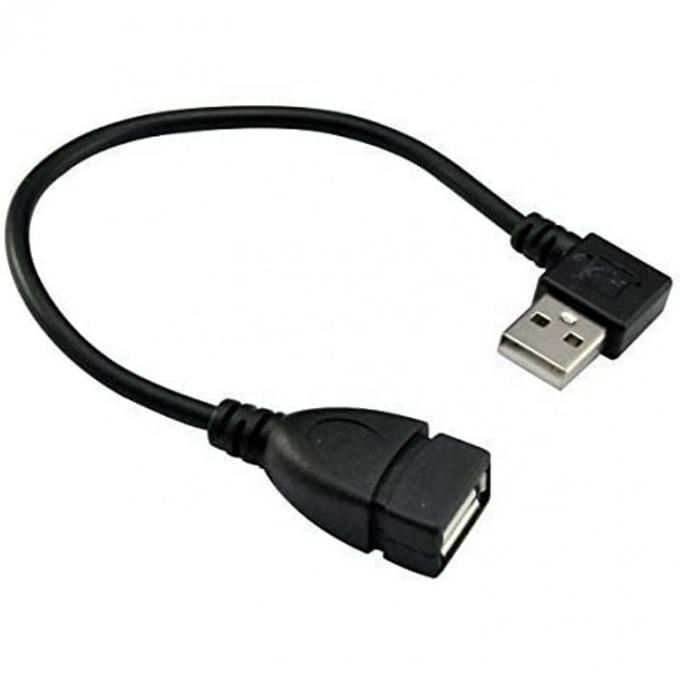 0.3M 1M 2M 3M  90 Degree Right Left Angle Male to Female USB 2.0 Type A Extension Cable 0