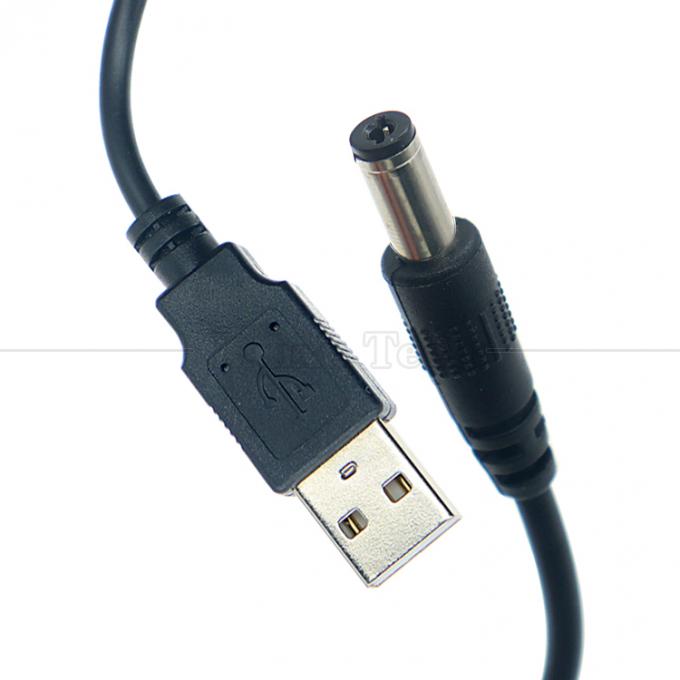 1m 3m 5m 10m 1A 2A 5A USB A Male to DC 5.5x2.1mm 3.5 1.35 4.0 1.7 Barrel Jack Power Charger Cable for LED CCTV Camer 4