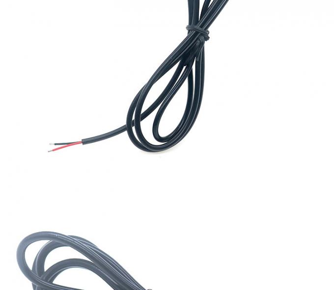 High Quality 5V USB 2.0 A Male to Open Stripped Bare 2pin Wires End Pigtail Cable for LED Light Strip Lamp 7