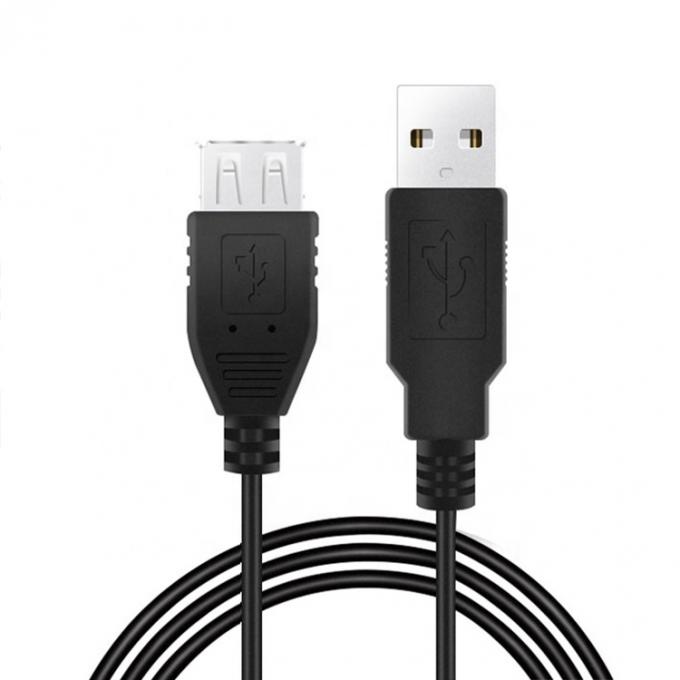 Custom OEM 1m 2m Data Charging Male to Female USB 2.0 Type A Extension Cable 3