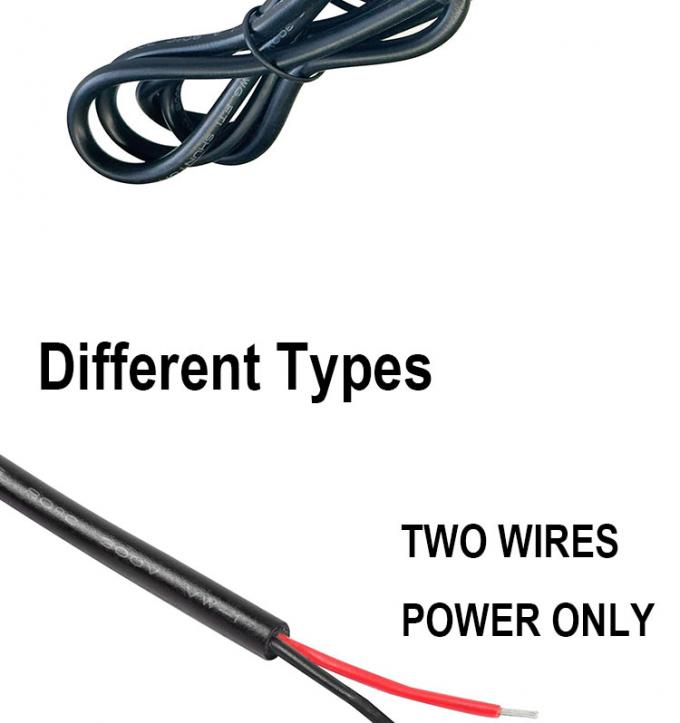 5V USB to Open Stripped Tinned Bare Wires End Pigtail Power Charger Cable for LED Strip Light Lamp 8